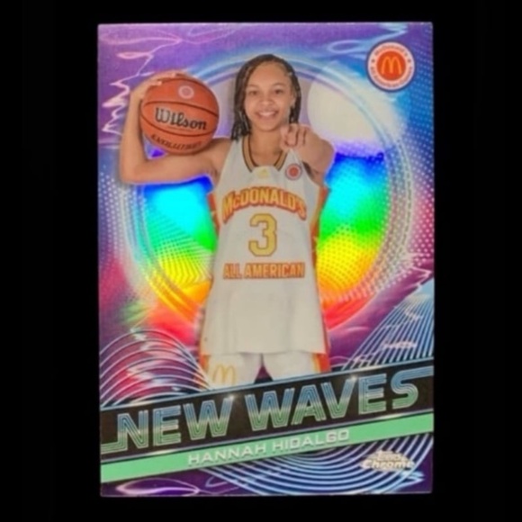 Hannah Hidalgo Rookie Refractor Insert Card SP -Notre Dame Fighting Irish - Picture 3 of 6